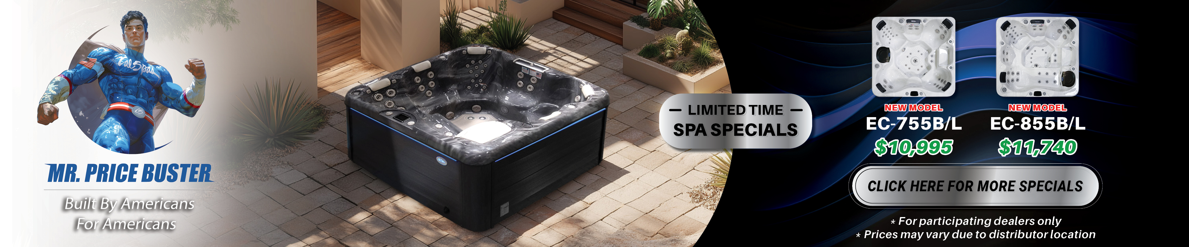 Calspas hot tub being used in a family setting - Carmel